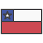 chile, country, flag, flags, national 