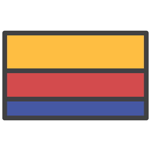 Colombia, country, flag, flags, national icon - Free download