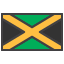 country, flag, flags, jamaica, national 