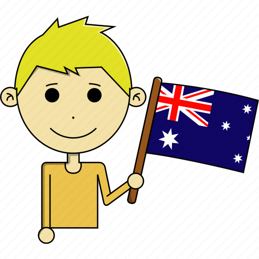 Australia, avatar, country, fantastic, flags, man, world icon - Download on Iconfinder