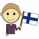 avatar, country, fantastic, finland, flags, man, world