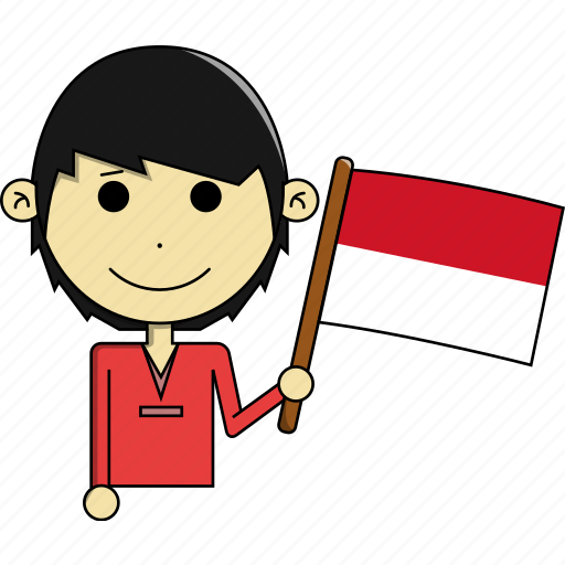 Avatar, awesome, country, flags, indonesia, man, world icon - Download on Iconfinder