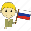 avatar, awesome, country, flags, man, russia, world 