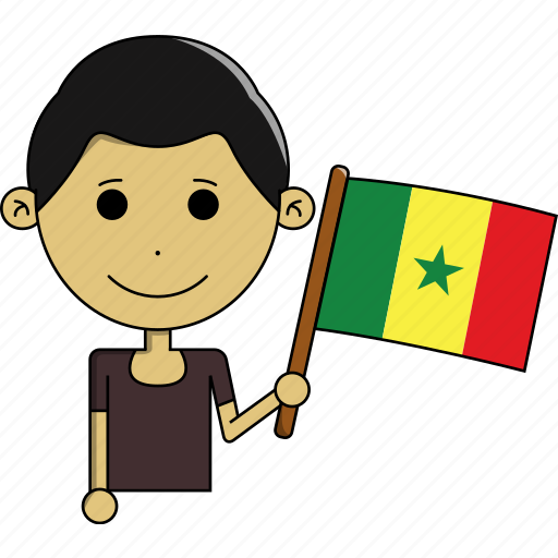 Avatar, country, fantastic, flags, man, senegal, world icon - Download on Iconfinder