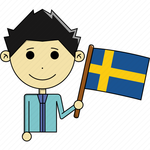 Avatar, country, fantastic, flags, man, sweden, world icon - Download on Iconfinder
