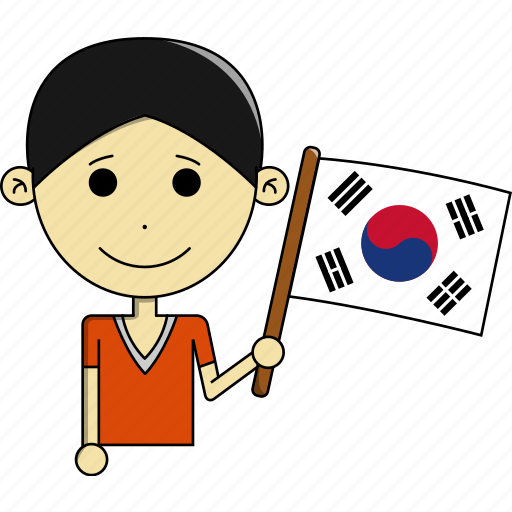 Avatar, country, flags, korea, man, south, world icon - Download on Iconfinder