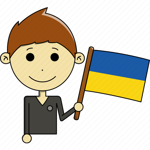 Avatar, country, fantastic, flags, man, ukraine, world icon - Download on Iconfinder