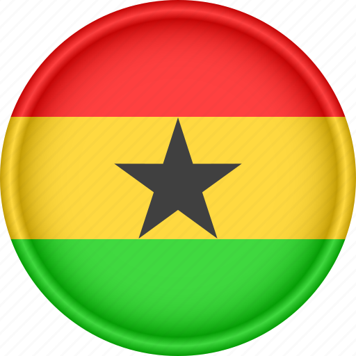 Africa, attribute, country, flag, ghana, national icon - Download on Iconfinder