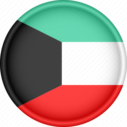 Asia, attribute, country, flag, kuwait, national icon - Download on Iconfinder