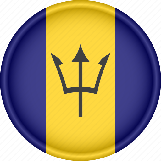 America, attribute, barbados, country, flag, national icon - Download on Iconfinder
