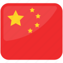 china, national flag, flag of china, country