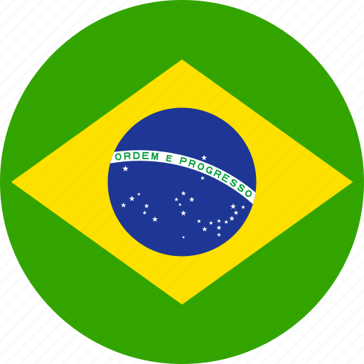 Brasil, brasilian, brazil, brazilian, circle, country, flag icon - Download on Iconfinder