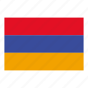 armenia, armenia flag, country, flag