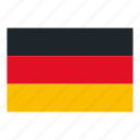 country, flag, germany, germany flag