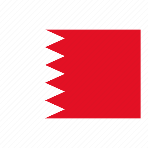 Bahrain, bahrain flag, country, flag icon - Download on Iconfinder