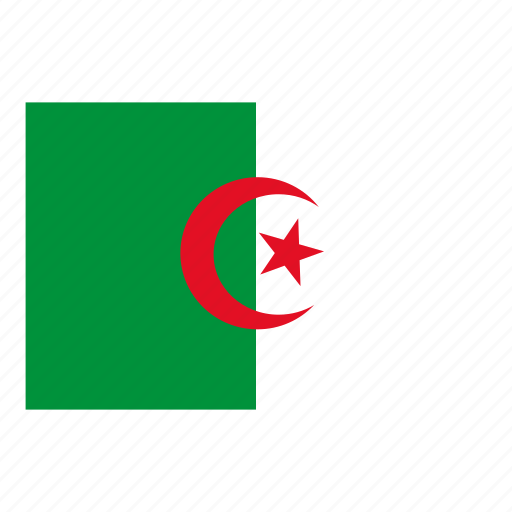 Algeria, algeria flag, country, flag icon - Download on Iconfinder