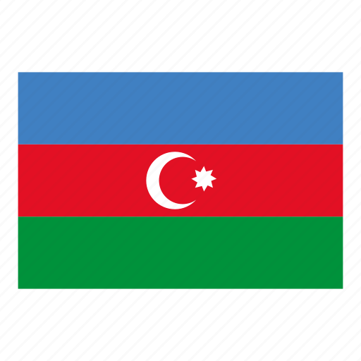 Azerbaijan, azerbaijan flag, country, flag icon - Download on Iconfinder