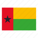 country, flag, guinea-bissau, guinea-bissau flag