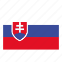 country, flag, slovakia, slovakia flag