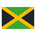 country, flag, jamaica, jamaica flag