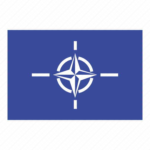 Nato, nato flag, north atlantic treaty organization, north atlantic treaty organization flag icon - Download on Iconfinder