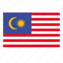 country, flag, malaysia, malaysia flag