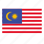 country, flag, malaysia, malaysia flag 