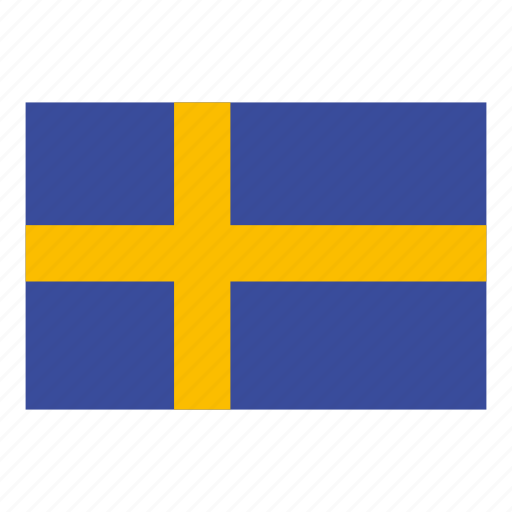 Country, flag, sweden, sweden flag icon - Download on Iconfinder