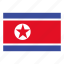 country, flag, north korea, north korea flag 