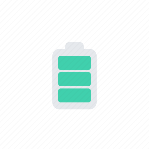 Battery, charged, energy, full, power icon - Download on Iconfinder
