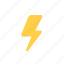 bolt, electricity, flash, power, speed, thunderbolt, weather 