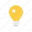 bulb, idea, lamp, light, lightbulb 