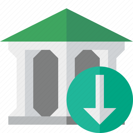 Bank, banking, building, business, download, finance, money icon - Download on Iconfinder