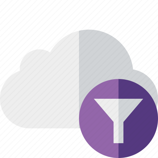 Cloud, filter, network, storage, weather icon - Download on Iconfinder