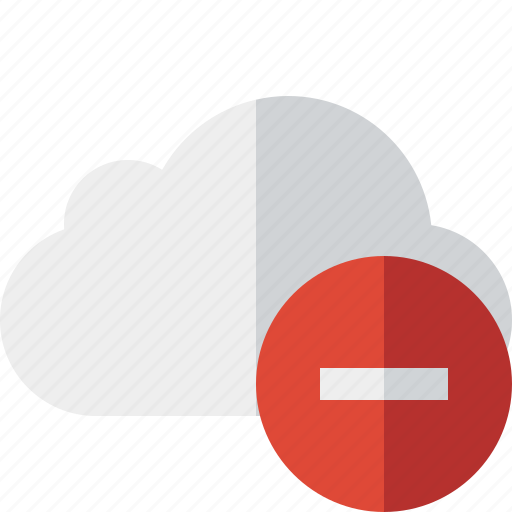 Cloud, network, stop, storage, weather icon - Download on Iconfinder