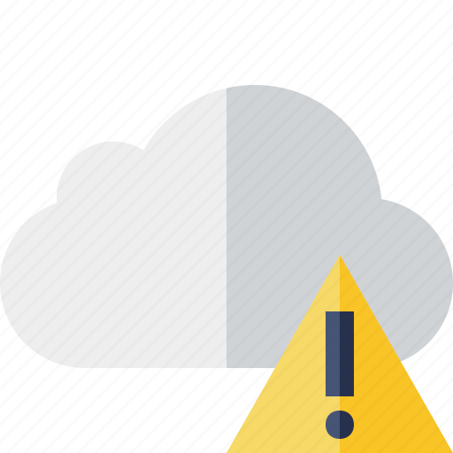 Cloud, network, storage, warning, weather icon - Download on Iconfinder