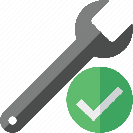 Ok, repair, spanner, tool, wrench icon - Download on Iconfinder