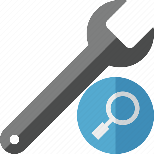Repair, search, spanner, tool, wrench icon - Download on Iconfinder