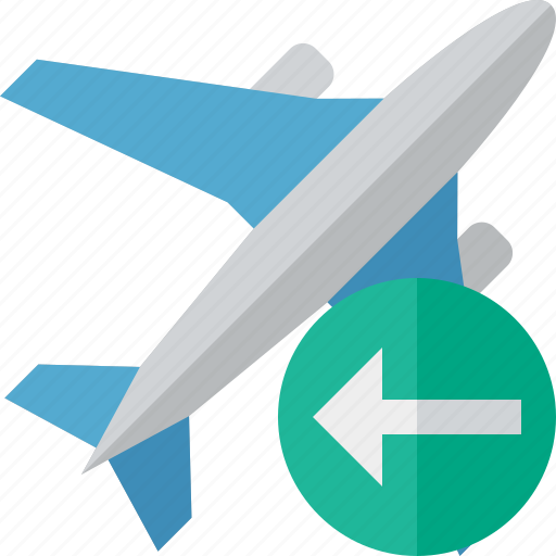 Airplane, flight, plane, previous, transport, travel icon - Download on Iconfinder