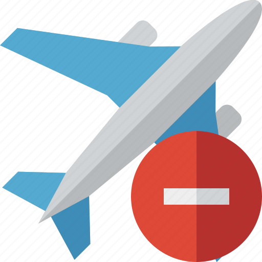 Airplane, flight, plane, stop, transport, travel icon - Download on Iconfinder