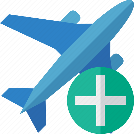 Add, airplane, flight, plane, transport, travel icon - Download on Iconfinder