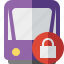 lock, public, train, tram, tramway, transport 