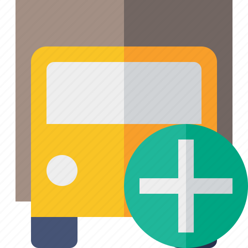 Add, delivery, transport, transportation, truck, vehicle icon - Download on Iconfinder