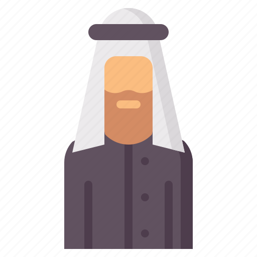 Arab, man, muslim, avatar icon - Download on Iconfinder