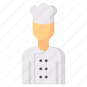 chef, man, baker, cuisiner, avatar