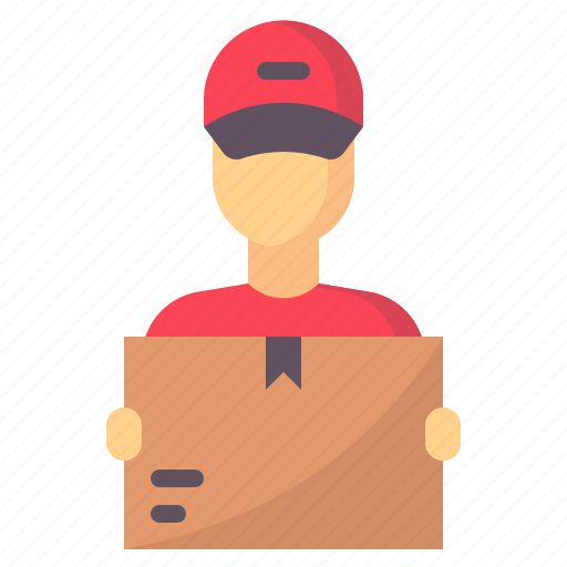 Delivery, man, avatar icon - Download on Iconfinder