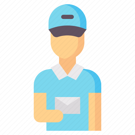 Mail, carrier, postman, mailman, avatar icon - Download on Iconfinder