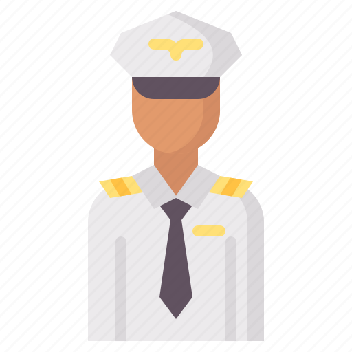 Pilot, aircrew, airman, capitain, avatar icon - Download on Iconfinder