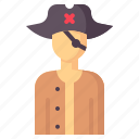 pirat, criminal, man, avatar