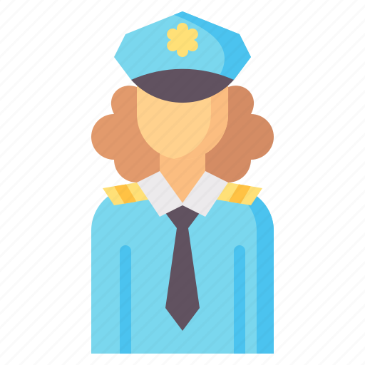Police, woman, sergeant, avatar icon - Download on Iconfinder